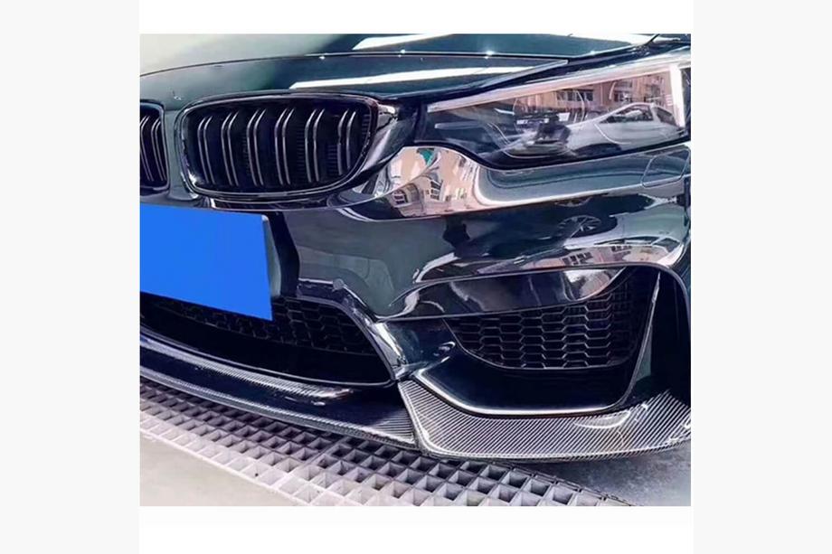 BMW řada 4 F32/F33/F36 2012–2020 Přední lip spoiler Lip V10 (pro F82/F83, karbon) Fotografie 3
