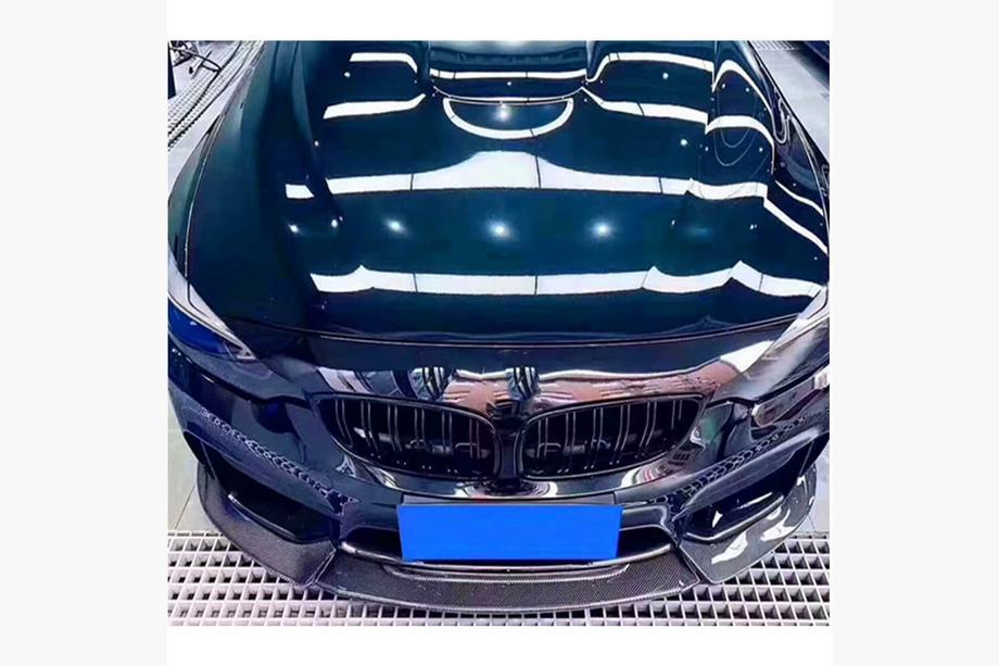 BMW řada 4 F32/F33/F36 2012–2020 Přední lip spoiler Lip V10 (pro F82/F83, karbon) Fotografie 4