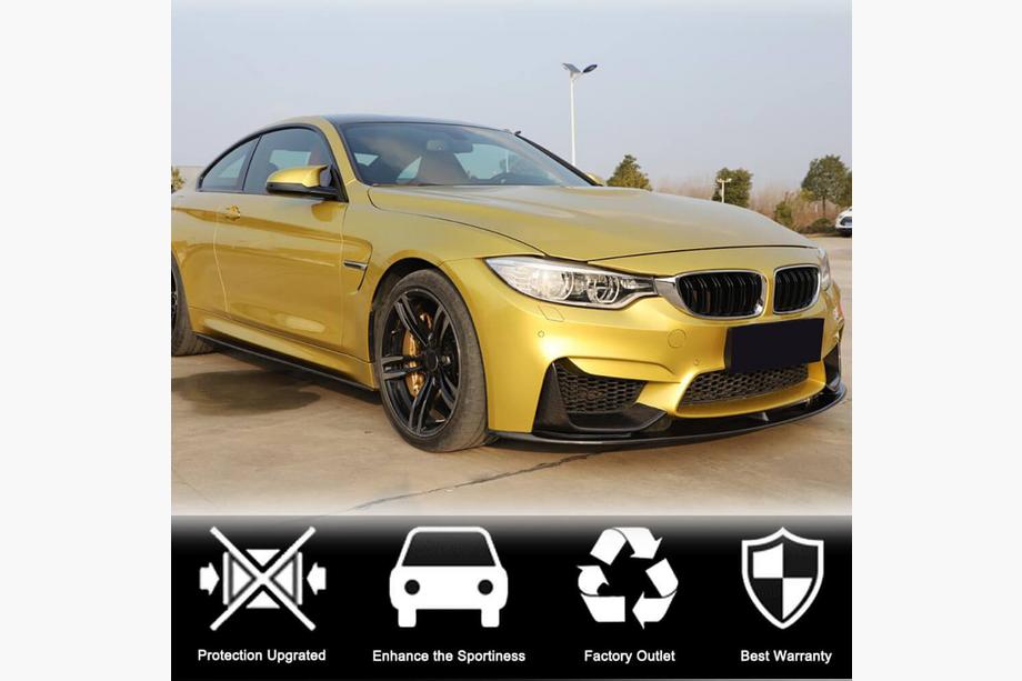 BMW řada 3 F30/F31 2012–2019 Přední lip spoiler FRP V15 (pro F80) Fotografie 2