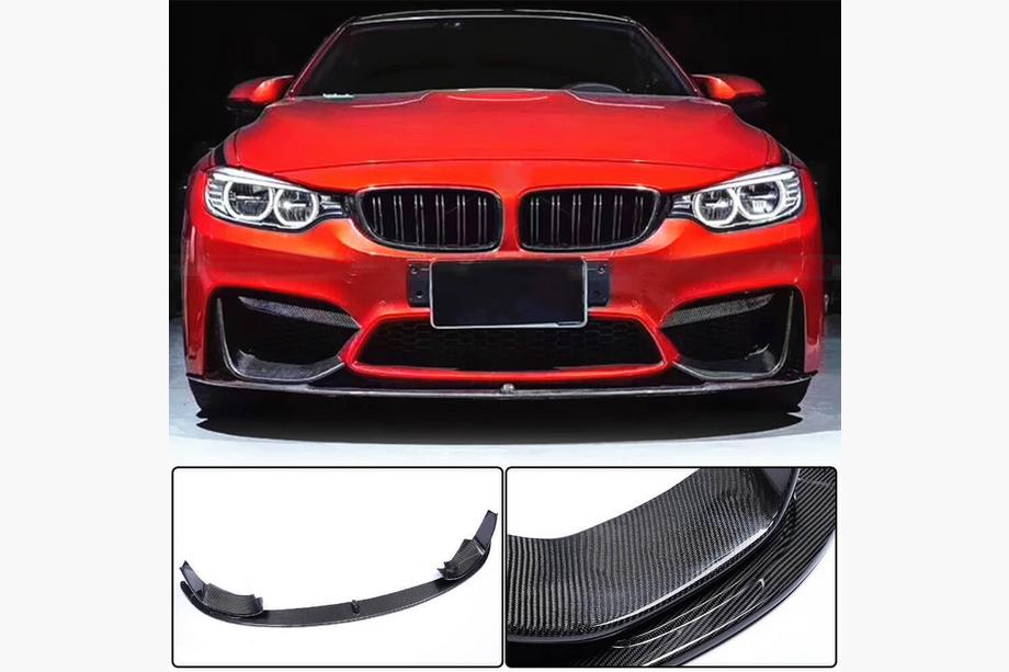 BMW řada 4 F32/F33/F36 2012–2020 Lip spoiler předního nárazníku Karbon V12 (pro F82/F83) Image