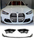 BMW řada 4 G22/23/26 2020– Karbonový lip spoiler předního nárazníku V6 (pro G82/G83) fotografie 1