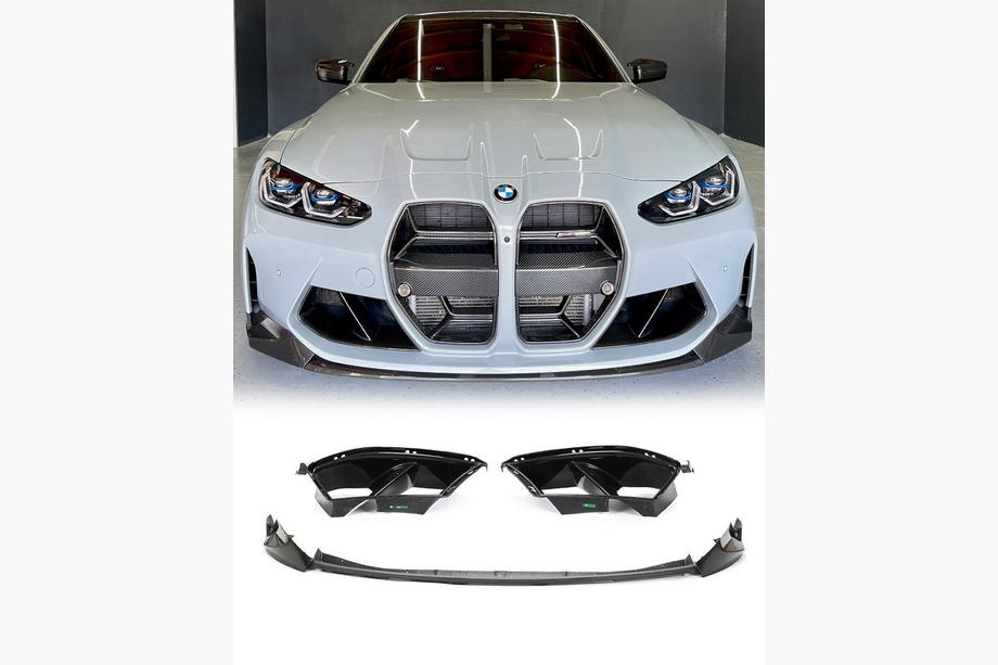 BMW řada 4 G22/23/26 2020– Karbonový lip spoiler předního nárazníku V6 (pro G82/G83) Image