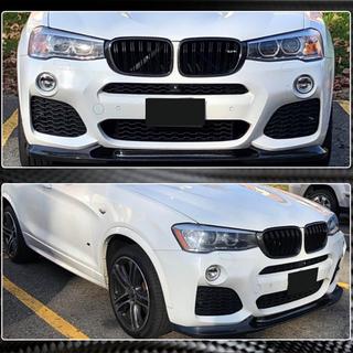 Lip spoiler předního nárazníku (pro M-Sport 2014-2018, karbon) BMW X3 F25 2011–2018 fotografie 4