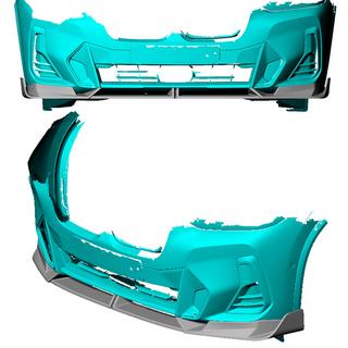 Lip spoiler na přední nárazník (pro M-Sport 2022-2024, karbon) fotografie 2