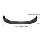 BMW X4 G02 2018– Přední lip spoiler Lip V2 na nárazník (pro F98 2018-2021, karbon) fotografie 11