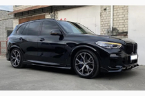BMW X5 G05 2019–2026 Přední lip spoiler Paradigm V-3 (2018-2022, lesklá černá) fotografie 2