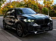 BMW X5 G05 2019–2026 Přední lip spoiler Paradigm V-5 (pro M-Sport 2023-, černý lesk) fotografie 2