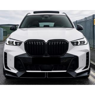 Přední lip spoiler Paradigm V-5 (pro M-Sport 2023-, černý lesk) BMW X5 G05 2019–2026 fotografie 4