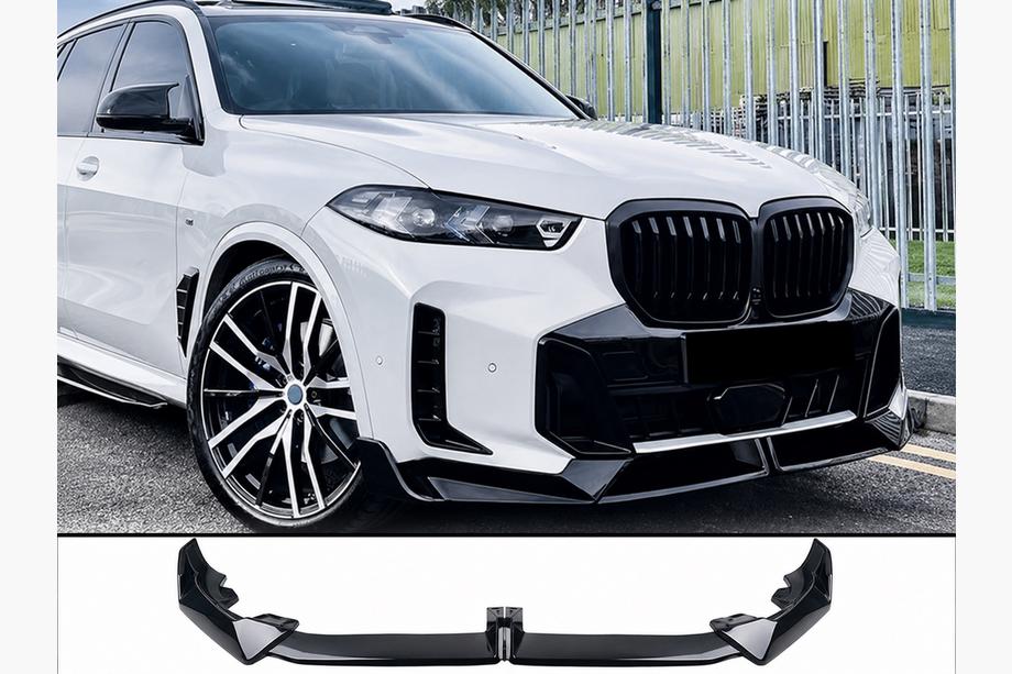 BMW X5 G05 2019–2026 Přední lip spoiler Paradigm V-5 (pro M-Sport 2023-, černý lesk) Image