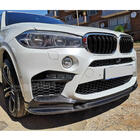 BMW X6 F16 2014–2019 Přední lip spoiler nárazníku Lip V2 (pro F86, karbon) fotografie 2