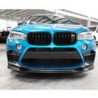 BMW X6 F16 2014–2019 Přední lip spoiler nárazníku Lip V2 (pro F86, karbon) fotografie 6
