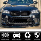 BMW X6 F16 2014–2019 Lip spoiler předního nárazníku Lip V3 (pro F86, karbon) fotografie 3