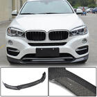 BMW X6 F16 2014–2019 Přední lip spoiler na nárazník Lip V2 (pro Base, karbon) fotografie 2