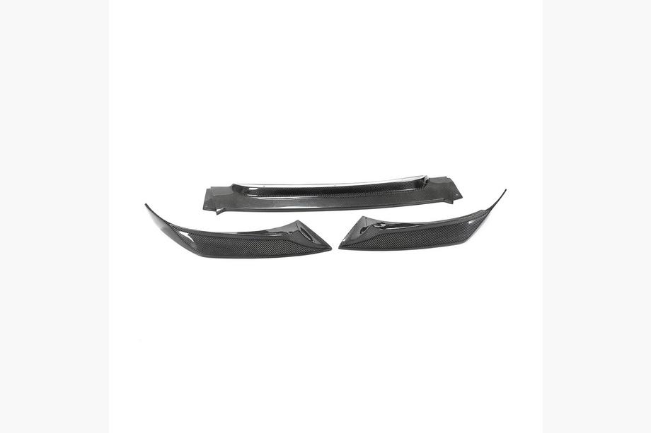 BMW X6 F16 2014–2019 Přední lip spoiler na nárazník Lip V2 (pro Base, karbon) Image