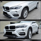 BMW X6 F16 2014–2019 Lip spoiler na přední nárazník FRP V3 (Base) fotografie 3