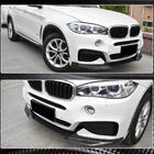 BMW X6 F16 2014–2019 Přední lip spoiler na nárazník (pro M-Sport, karbon) fotografie 6