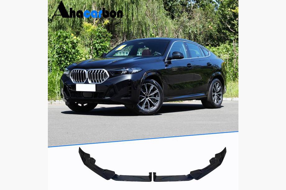 BMW X6 G06 2019–2027 ABS lip předního nárazníku (2023+ M-Sport) Image