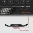 BMW X6 E71 2008–2014 Přední lip spoiler Lip V2 (pro X6M, karbon) fotografie 5