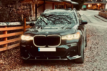 BMW X7 G07 2019– Nástavec předního nárazníku (pro M-Sport 2019-2022, karbon) fotografie 4