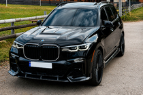 BMW X7 G07 2019– Nástavec předního nárazníku (pro M-Sport 2019-2022, karbon) fotografie 1