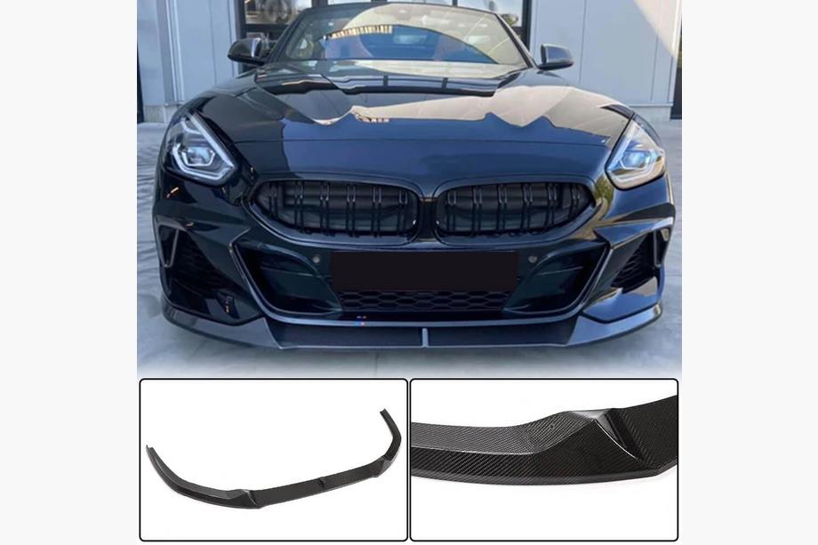 BMW Z4 (G29) 2018– Nástavec na přední nárazník Lip V1 (pro M-Sport, karbon) Fotografie 1