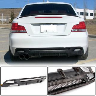 Difuzor zadního nárazníku V2 (pro E82/E88 M-Sport, karbon) BMW řada 1 E81/E82/E87/E88 2004–2011 fotografie 3