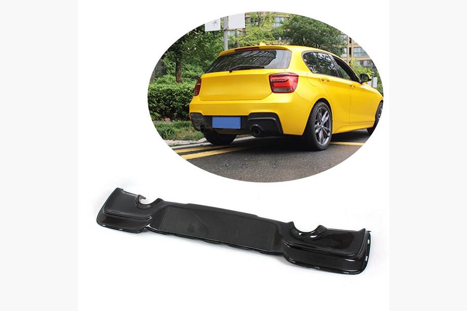 BMW řada 1 F20/F21 2011–2019 Difuzor zadního nárazníku (pro M-Sport 2011-2015, karbon) Image