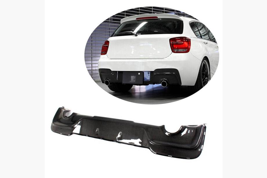 BMW řada 1 F20/F21 2011–2019 Difuzor zadního nárazníku (pro M135i 2011-2015, karbon) Image