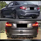 BMW řady 2 F22/F23 2014–2021 Difuzor zadního nárazníku V2 (pro F87 M2/M2C, karbon) fotografie 8
