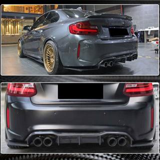 Difuzor zadního nárazníku V3 (pro F87 M2/M2C, karbon) BMW řady 2 F22/F23 2014–2021 fotografie 3