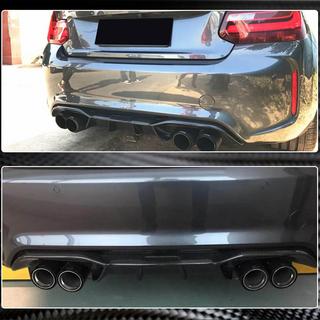 Difuzor zadního nárazníku V4 (pro F87 M2/M2C, karbon) BMW řady 2 F22/F23 2014–2021 fotografie 4