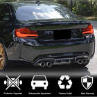 BMW řady 2 F22/F23 2014–2021 Difuzor zadního nárazníku V6 (pro F87 M2/M2C, karbon) fotografie 3
