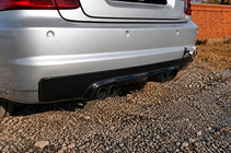 BMW řada 3 E46 1998–2006 Difuzor zadního nárazníku V2 (pro M3, karbon) fotografie 4