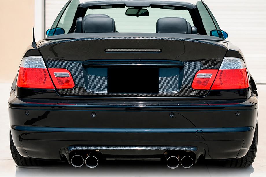BMW řada 3 E46 1998–2006 Difuzor zadního nárazníku V2 (pro M3, karbon) Image