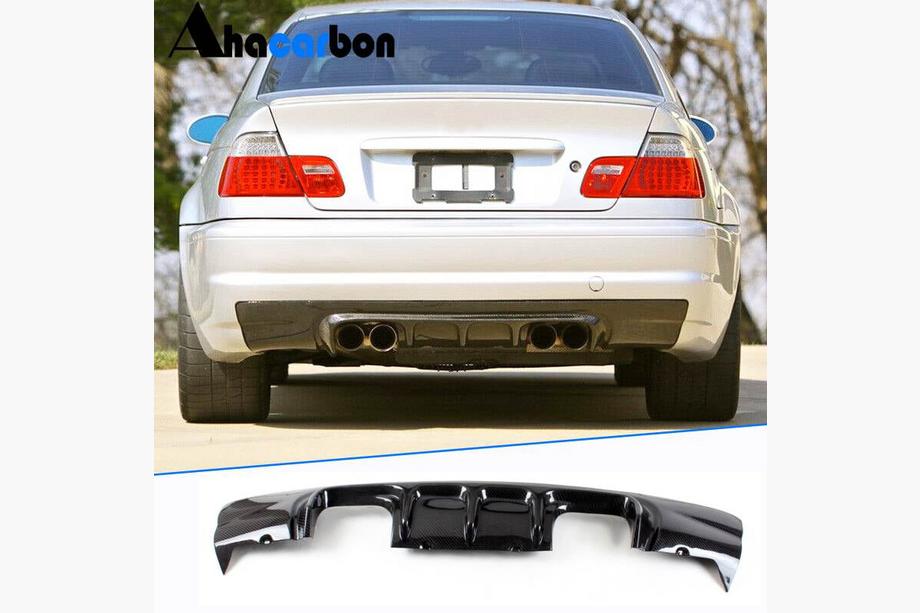 BMW řada 3 E46 1998–2006 Difuzor zadního nárazníku V3 (pro M3, karbon) Image