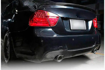 BMW řady 3 E90/E91 2005–2011 Difuzor zadního nárazníku V3 (pro E90 M-Sport, karbon) fotografie 7