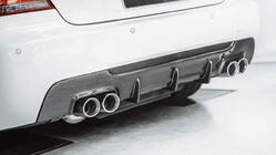 BMW řada 3 E92/E93 2006–2013 Difuzor zadního nárazníku V1 (pro M-Sport, karbon) fotografie 2