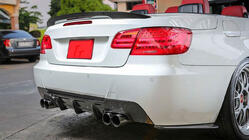 BMW řada 3 E92/E93 2006–2013 Difuzor zadního nárazníku V1 (pro M-Sport, karbon) fotografie 4