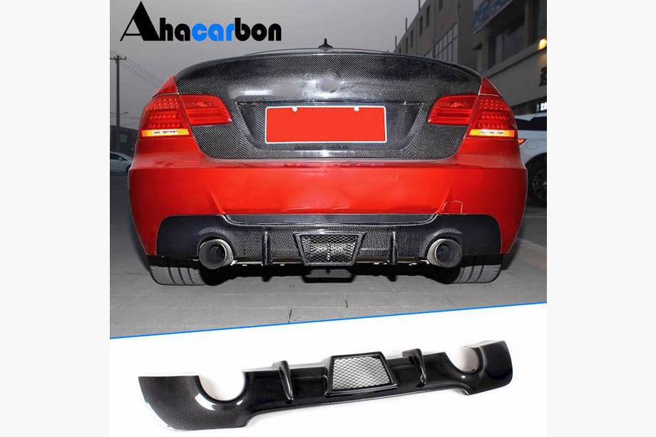 BMW řada 3 E92/E93 2006–2013 Difuzor zadního nárazníku (pro M-Sport, karbon) Image
