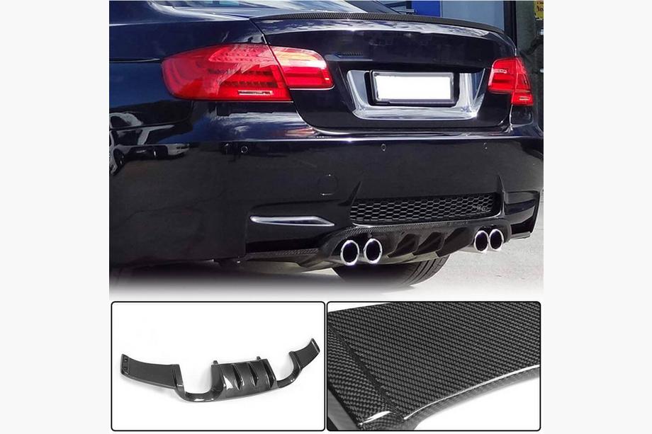 BMW řada 3 E92/E93 2006–2013 Difuzor zadního nárazníku ve stylu Hamann (pro M3, karbon) Image