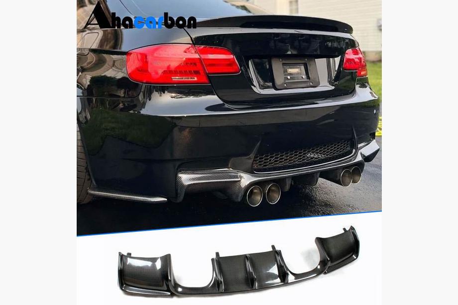 BMW řady 3 E90/E91 2005–2011 Karbonový difuzor zadního nárazníku V2 (pro E92/E93 M3) Image