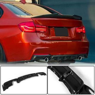 Difuzor zadního nárazníku V1 (pro F30 M-Sport, karbon) BMW řada 3 F30/F31 2012–2019 fotografie 2