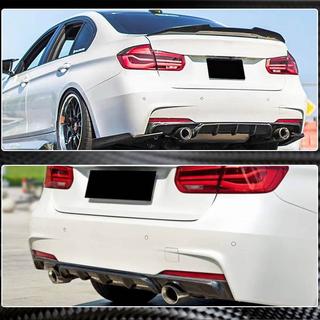 Difuzor zadního nárazníku V1 (pro F30 M-Sport, karbon) BMW řada 3 F30/F31 2012–2019 fotografie 4