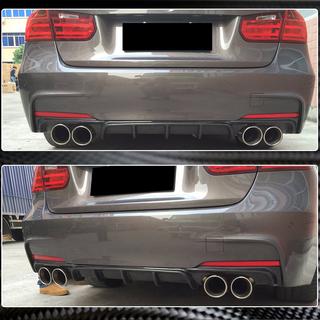 Difuzor zadního nárazníku V4 (pro F30 M-Sport, karbon) BMW řada 3 F30/F31 2012–2019 fotografie 4