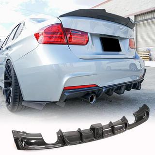 Difuzor zadního nárazníku V2 (pro F30 M-Sport, karbon) BMW řada 3 F30/F31 2012–2019 fotografie 1