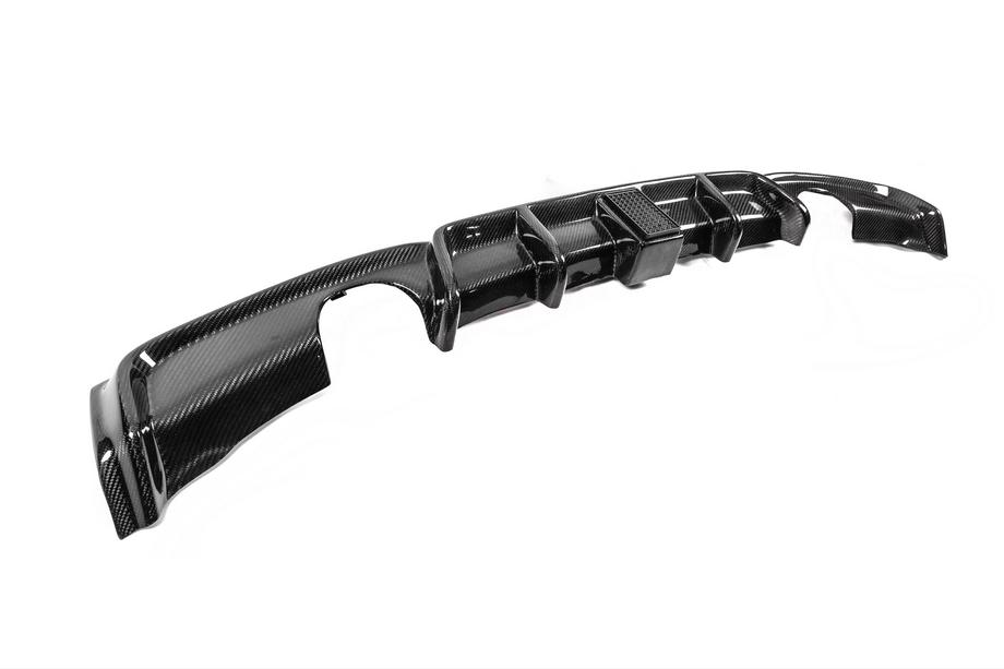 BMW řada 3 F30/F31 2012–2019 Difuzor zadního nárazníku V2 (pro F30 M-Sport, karbon) Fotografie 7