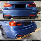BMW řada 3 F30/F31 2012–2019 Difuzor zadního nárazníku Carbon V11 (pro M-Sport) fotografie 4