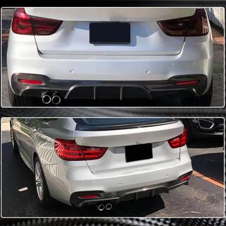 Difuzor zadního nárazníku V1 (pro M-Sport, karbon) BMW řada 3 F34 2013–2020 fotografie 4