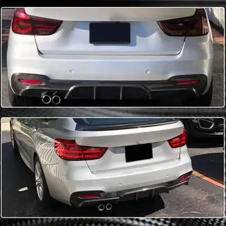 Difuzor zadního nárazníku V1 (pro M-Sport, karbon) fotografie 4