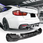 BMW řada 3 F34 2013–2020 Difuzor zadního nárazníku V2 (pro M-Sport, karbon) fotografie 1